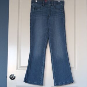 SPANX Women's Kick Flare Jeans in Blue